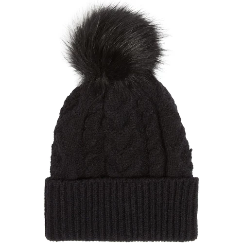 Top 10 🌟 Guess Bonnet pompon Accessoires textile Couleur Noir 🎁 3 Top 10 🌟 Guess Bonnet pompon Accessoires textile Couleur Noir 🎁