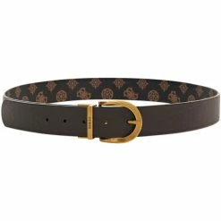Meilleur prix 👍 Guess Ceinture reversible Accessoires textile Couleur Marron 👏 -Guess Soldes Boutique 23816308 500 C