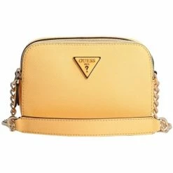 Coupon 🤩 Guess Sac bandouliere Ref 55389 jaune 19.5*13*7.5 cm Besaces / Sacs bandoulière Couleur Jaune 🎉