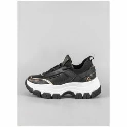 Promo 👏 Guess FL8BYDSMF12 Baskets mode Couleur Noir ⌛