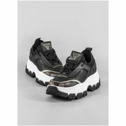 Promo 👏 Guess FL8BYDSMF12 Baskets mode Couleur Noir ⌛ -Guess Soldes Boutique 23838292 500 E