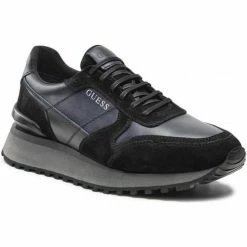 Acheter 🛒 Guess GSUAI23-FM7VAR-blk Baskets mode Couleur Noir 💯 -Guess Soldes Boutique 23850161 500 C