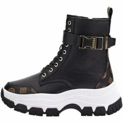 Top 10 ✔️ Guess FL8BKZELE12 👟 sneakers hi Baskets mode Couleur Noir ✔️ -Guess Soldes Boutique 23852838 500 F