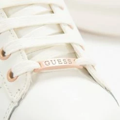 Meilleur prix 🌟 Guess Solerno 👟 sneaker Baskets mode Couleur Blanc 🧨 -Guess Soldes Boutique 23861493 500 D