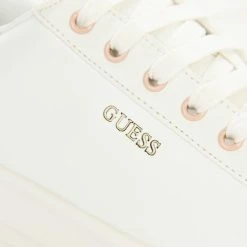 Meilleur prix 🌟 Guess Solerno 👟 sneaker Baskets mode Couleur Blanc 🧨 -Guess Soldes Boutique 23861493 500 E