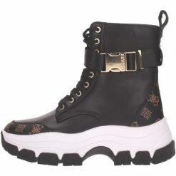 Coupon 😍 Guess FL8BKZELE12 BLK Bottines / 🥾 Boots Couleur Multicolore 🛒