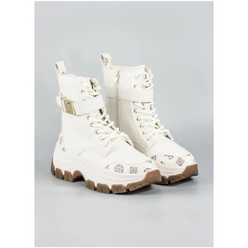 Offres 🔔 Guess FL8BKZELE12 Bottes Couleur Beige 😀 4 Offres 🔔 Guess FL8BKZELE12 Bottes Couleur Beige 😀 – Image 2