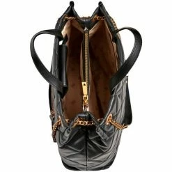 Coupon 👏 Guess Classic logo triangle Besaces / Sacs bandoulière Couleur Noir 🛒 -Guess Soldes Boutique 23991351 500 C