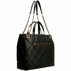 Coupon 👏 Guess Classic logo triangle Besaces / Sacs bandoulière Couleur Noir 🛒 -Guess Soldes Boutique 23991351 500 D