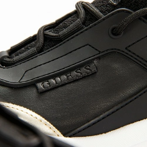 Le moins cher 🥰 Guess Logo triangle gold Baskets mode Couleur Noir 🎁 7 Le moins cher 🥰 Guess Logo triangle gold Baskets mode Couleur Noir 🎁 – Image 5