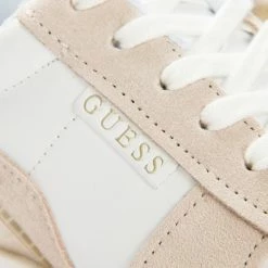 De gros 🌟 Guess Original 👟 sneaker Baskets mode Couleur Blanc 💯 -Guess Soldes Boutique 24008218 500 F