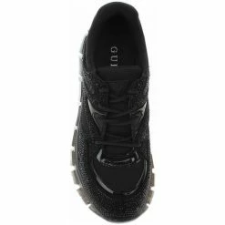 Bon marché ✨ Guess FL7CLAESU12 Baskets mode Couleur Noir 🥰 -Guess Soldes Boutique 24023260 500 E