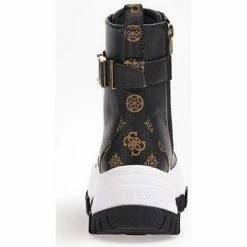 Sortie 🌟 Guess FL8BKZ ELE12-BLACK Baskets mode Couleur Noir ✨ -Guess Soldes Boutique 24031309 350 C