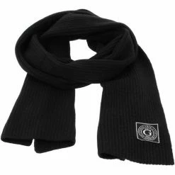 Le moins cher 🌟 Guess Hunter ribber scarf Accessoires textile Couleur Noir 🔔