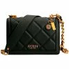 Remise 👍 Guess Abey surpiqué Besaces / Sacs bandoulière Couleur Noir 💯 -Guess Soldes Boutique 24074601 500 A