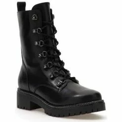 Meilleure vente 🎉 Guess FL8ICC LEA10-BLACK Bottes Couleur Noir 💯