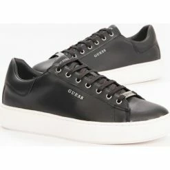 Bon marché 😉 Guess Original logo Baskets mode Couleur Noir ✨ -Guess Soldes Boutique 24138791 500 C