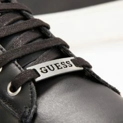 Bon marché 😉 Guess Original logo Baskets mode Couleur Noir ✨ -Guess Soldes Boutique 24138791 500 E