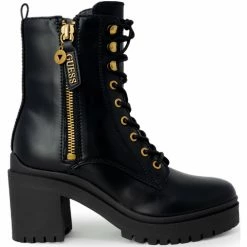 Bon marché 😉 Guess FL7CBRELE10 Bottines / 🥾 Boots Couleur Noir 🎁