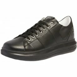 Bon marché 🎉 Guess Basket homme noir FM7SRNLEA12 Baskets mode Couleur Noir 🔔 -Guess Soldes Boutique 24249772 350 B