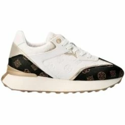 Le moins cher ⌛ Guess Baskets ref 57545 white Baskets mode Couleur Blanc ❤️ -Guess Soldes Boutique 24280470 500 B