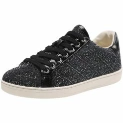 Vente flash ⭐ Guess Baskets Rosalia2 Ref 57546 noires Baskets mode Couleur Noir 🤩