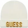 De gros ✨ Guess Bonnet Bébé uni Accessoires textile Couleur Blanc ❤️ -Guess Soldes Boutique 24346390 500 A