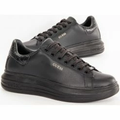 Sortie 🥰 Guess Noele12 Baskets mode Couleur Noir ✔️ -Guess Soldes Boutique 24347230 500 C