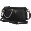 Budget 👏 Guess Sac bandoulière Ref 58334 Black 24*13*4,5 cm Besaces / Sacs bandoulière Couleur Noir 🛒 -Guess Soldes Boutique 24348648 500 A