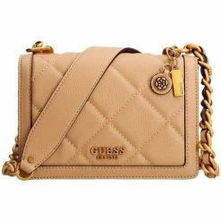 Bon marché 🎁 Guess HWQB85 58210 Besaces / Sacs bandoulière Couleur Beige 😀