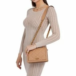 Bon marché 🎁 Guess HWQB85 58210 Besaces / Sacs bandoulière Couleur Beige 😀 -Guess Soldes Boutique 24351358 500 D