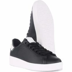 Meilleure vente 🎉 Guess Chaussures FL6RKELEA12 Baskets mode Couleur Noir 🧨 -Guess Soldes Boutique 24354149 500 B