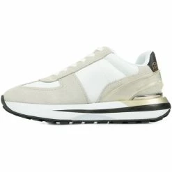 Meilleure affaire ❤️ Guess Jazet Baskets mode Couleur blanc 👍 -Guess Soldes Boutique 24382077 500 D