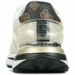 Meilleure affaire ❤️ Guess Jazet Baskets mode Couleur blanc 👍 -Guess Soldes Boutique 24382077 500 E