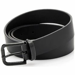 Meilleur prix 🔔 Guess Ceinture Homme Metal Buckle Noir M64Z16 Accessoires textile Couleur Noir 🎁