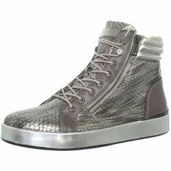 Meilleure vente 🧨 Guess Baskets ref_guess42317-grey Baskets mode Couleur Gris 🛒