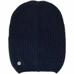 Tout neuf 😀 Guess Bonnet Femme en Maille Bleu Accessoires textile Couleur Bleu 😍